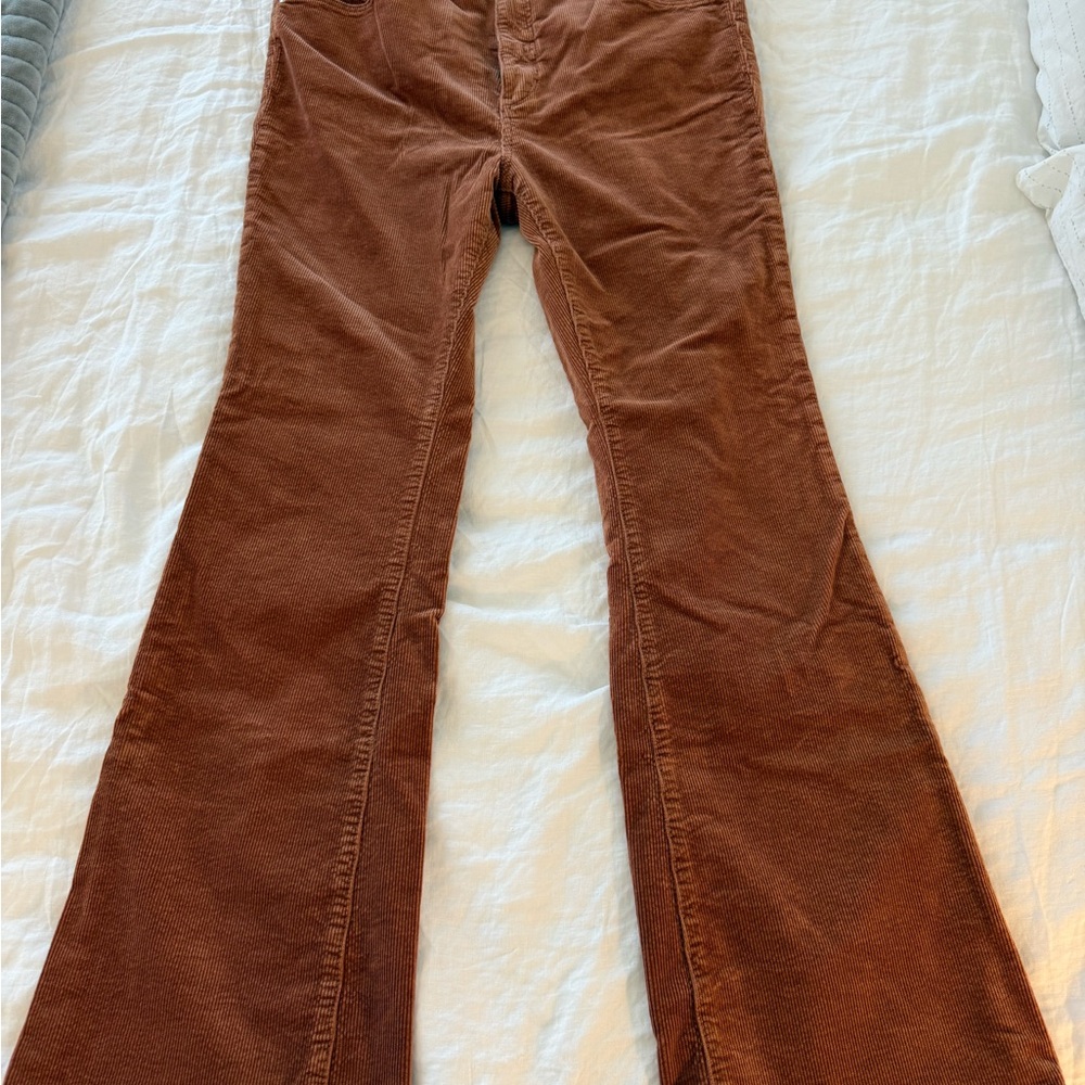 Anthropologie Pilcro Rust Corduroy Pants